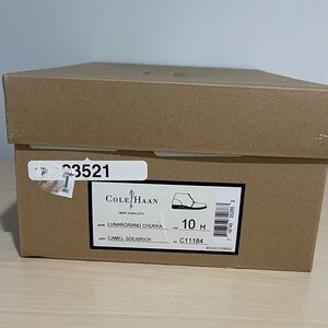 Cole Haan Camel Chukka Boots